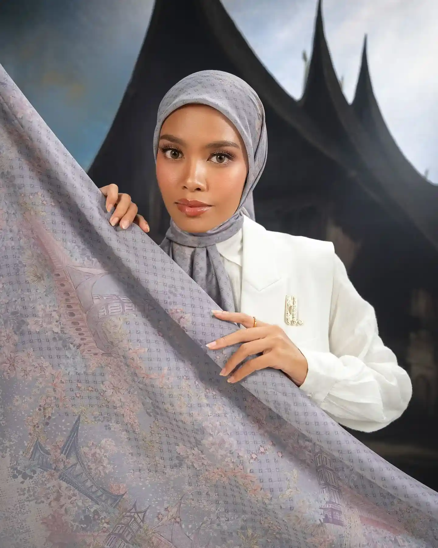 memilih hijab sesuai warna kulit
