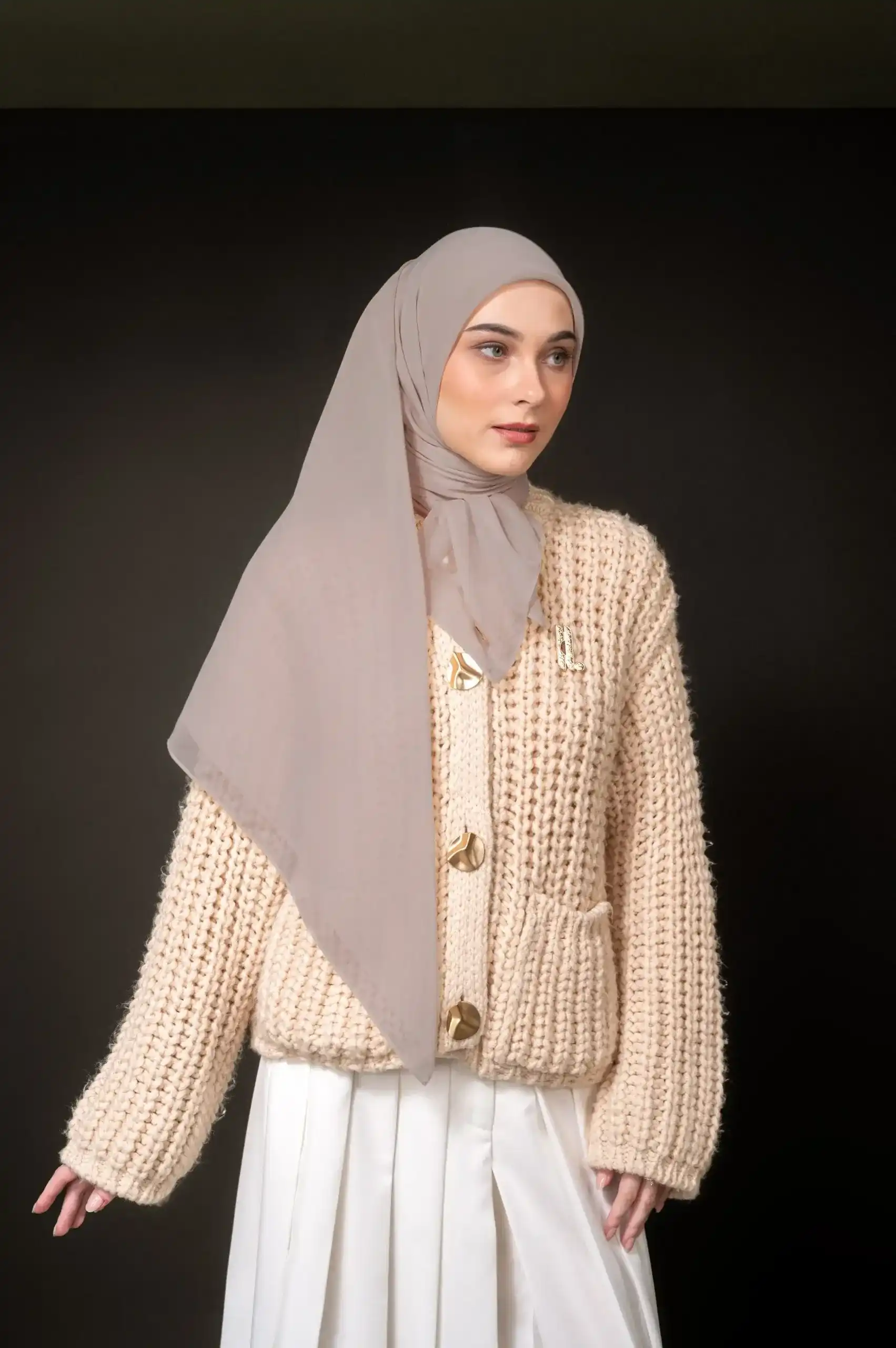 warna hijab earth tone