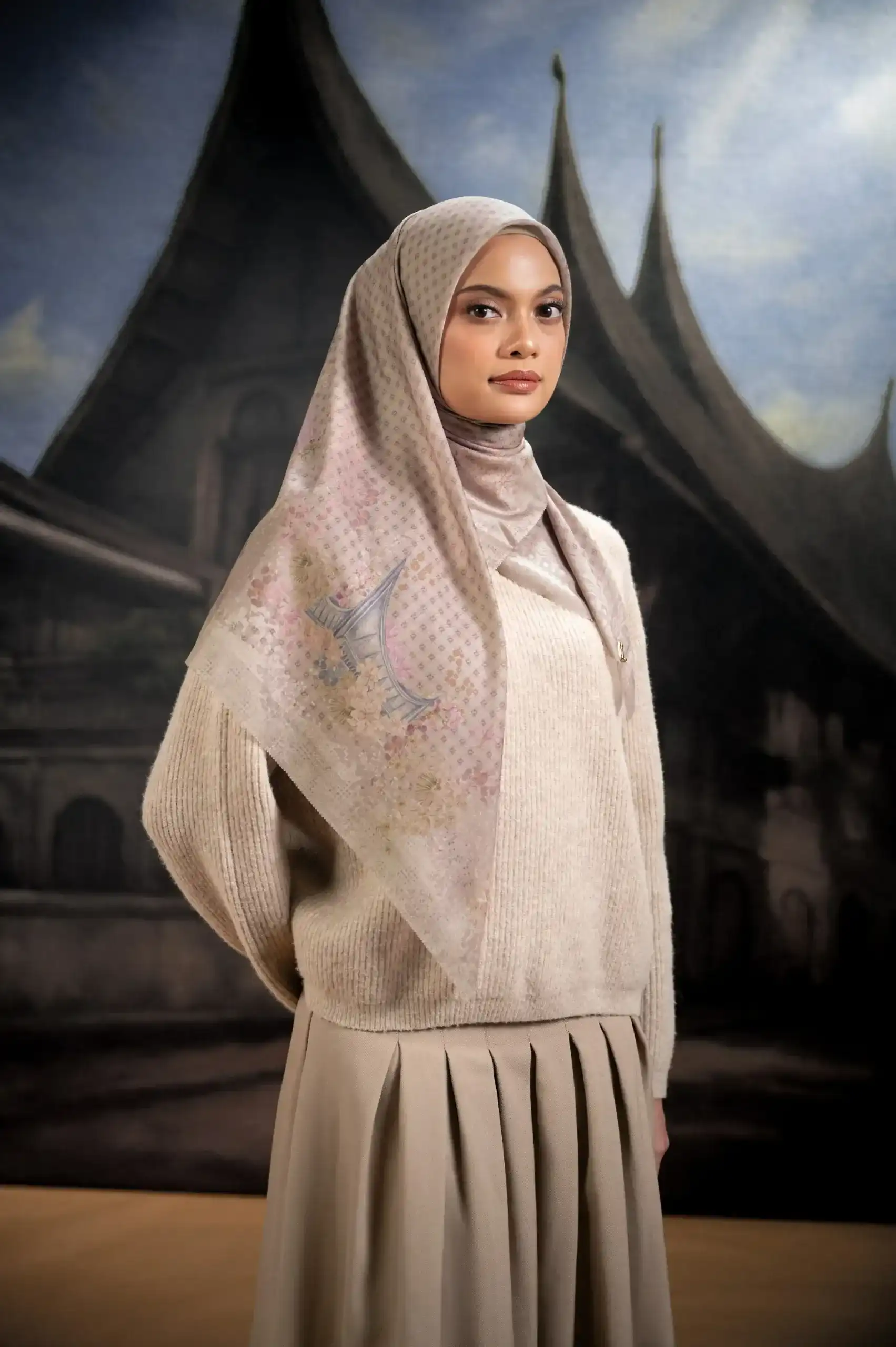 warna hijab earth tone