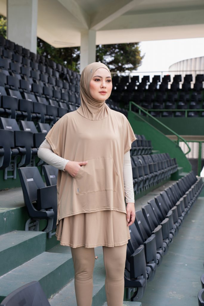 Sport style hijab