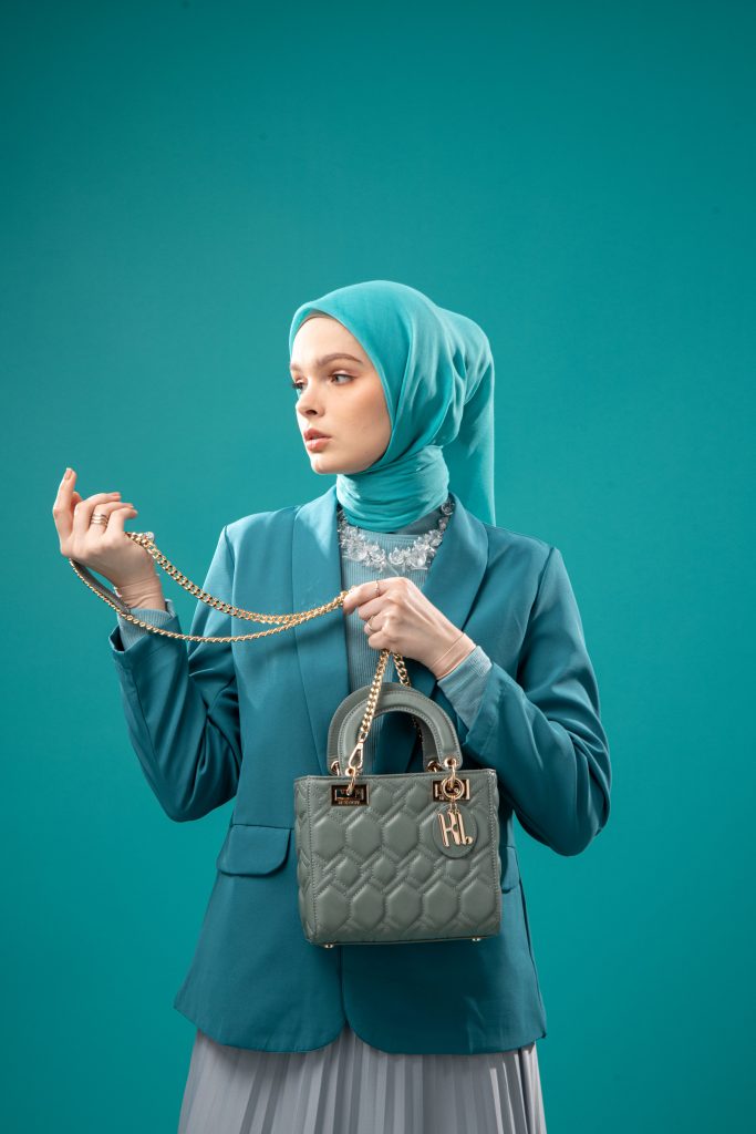 OOTD colorful hijab