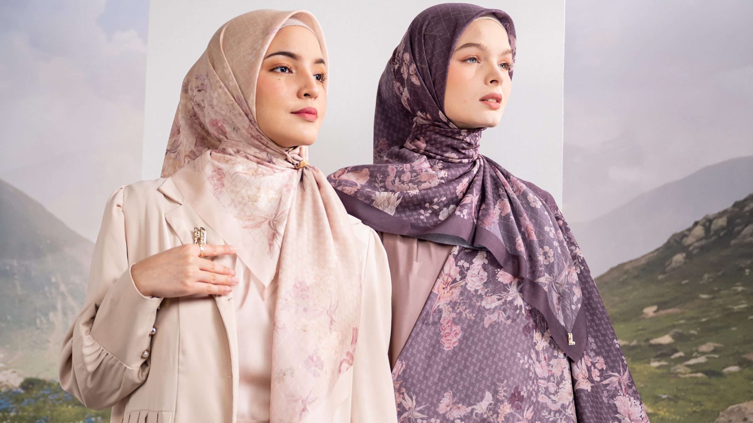 Makin Cantik Pakai Jilbab Motif, Intip Ide Mix and Match yang Tepat