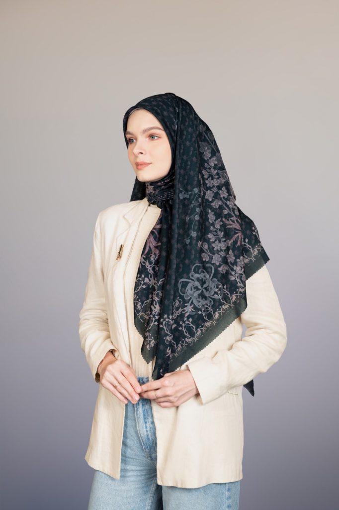 OOTD hijab motif