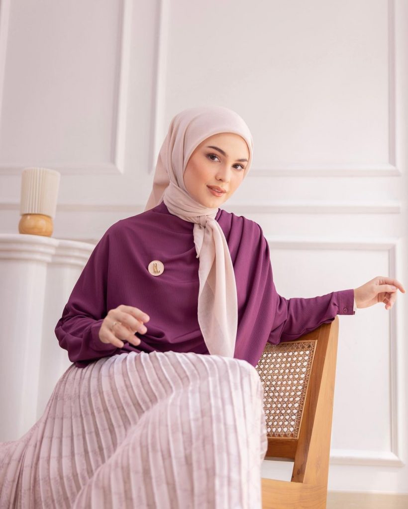 Outfit kasual hijab