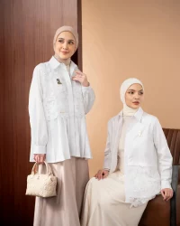 ootd baju putih