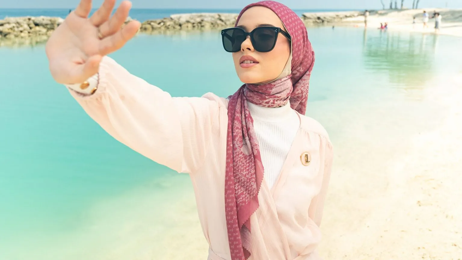 ootd ke pantai