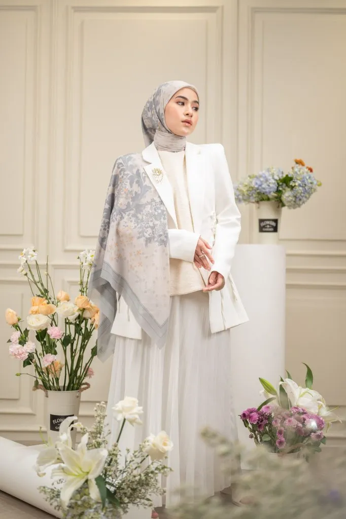 ootd baju putih