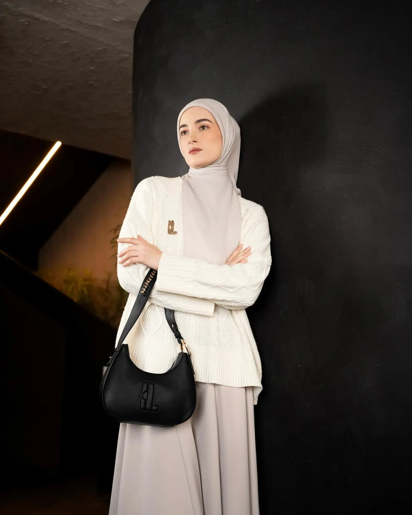 ootd baju putih