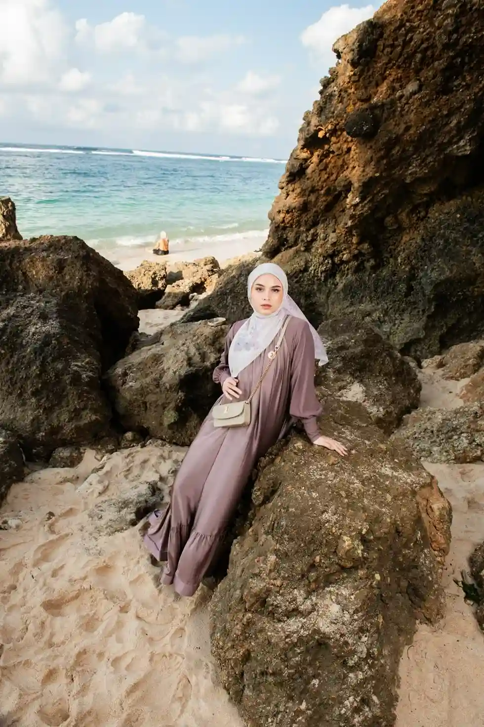 ootd ke pantai