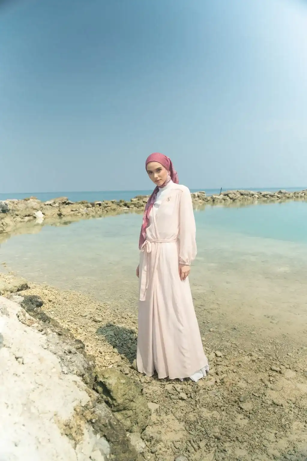 ootd ke pantai