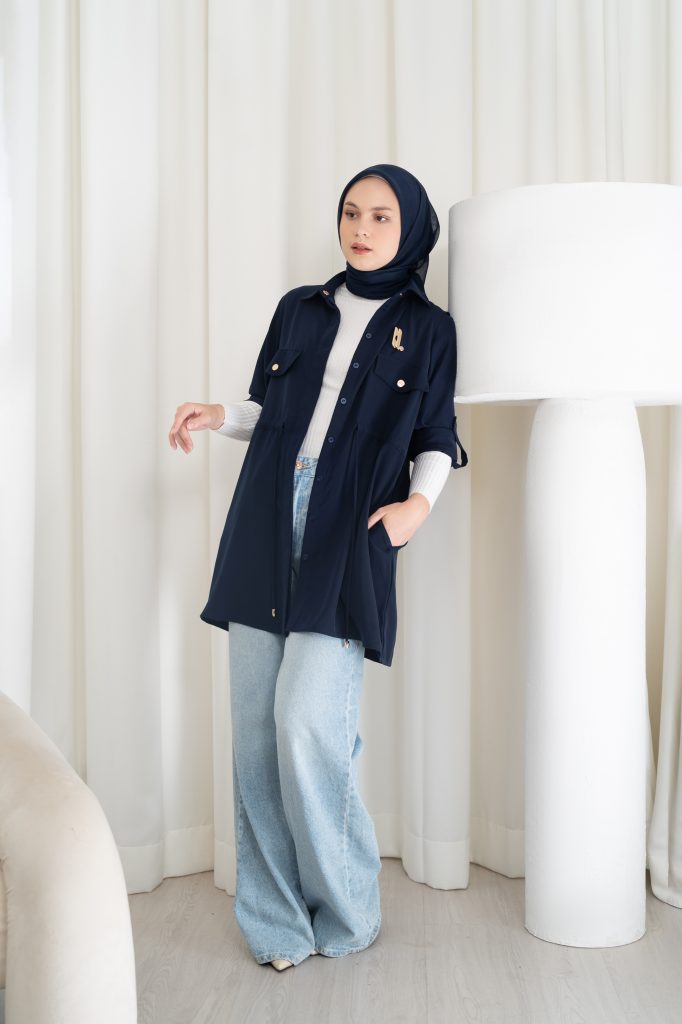 Outfit hijab simple