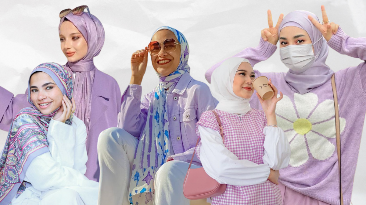 Baju Warna Lilac Cocok dengan Jilbab Warna Apa?