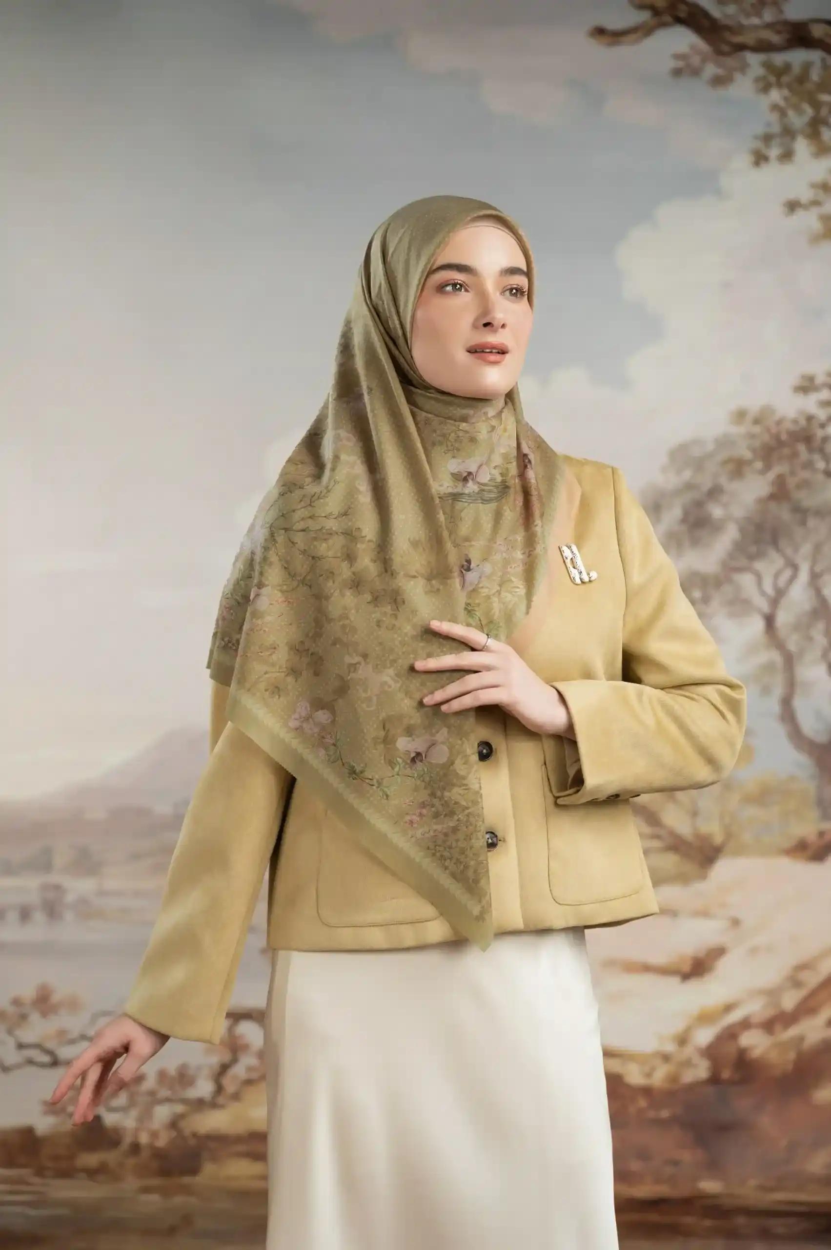 baju kuning cocok dengan jilbab warna apa