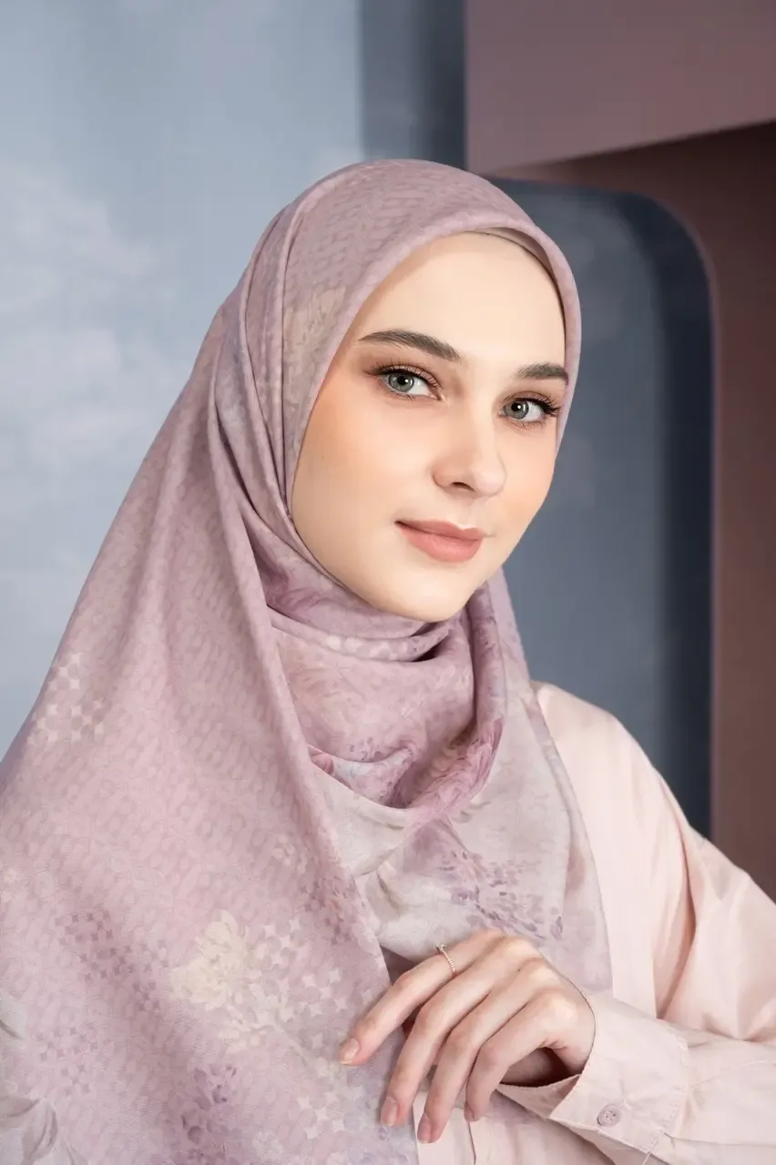baju warna mauve cocok dengan jilbab warna apa