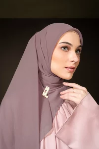 baju warna mauve cocok dengan jilbab warna apa