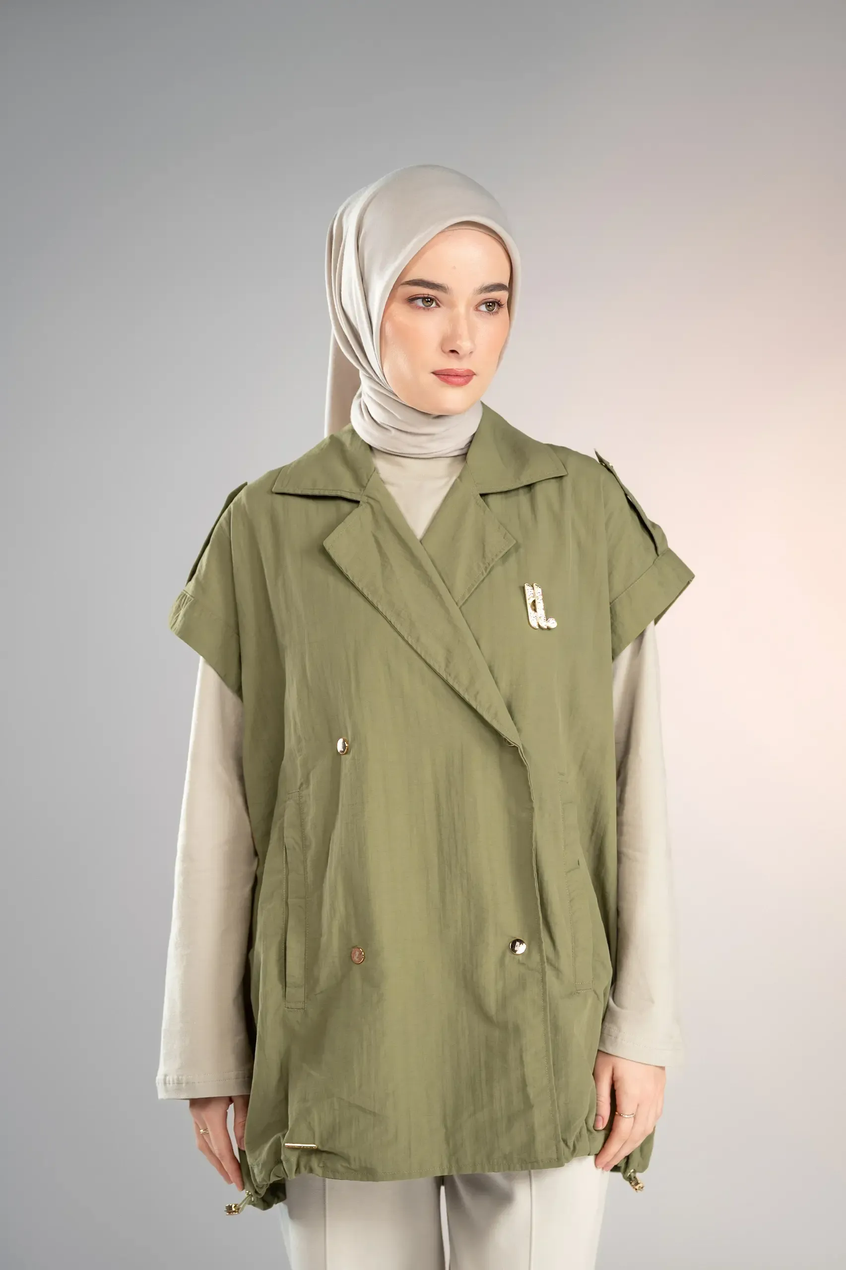 baju warna sage cocok dengan jilbab warna apa