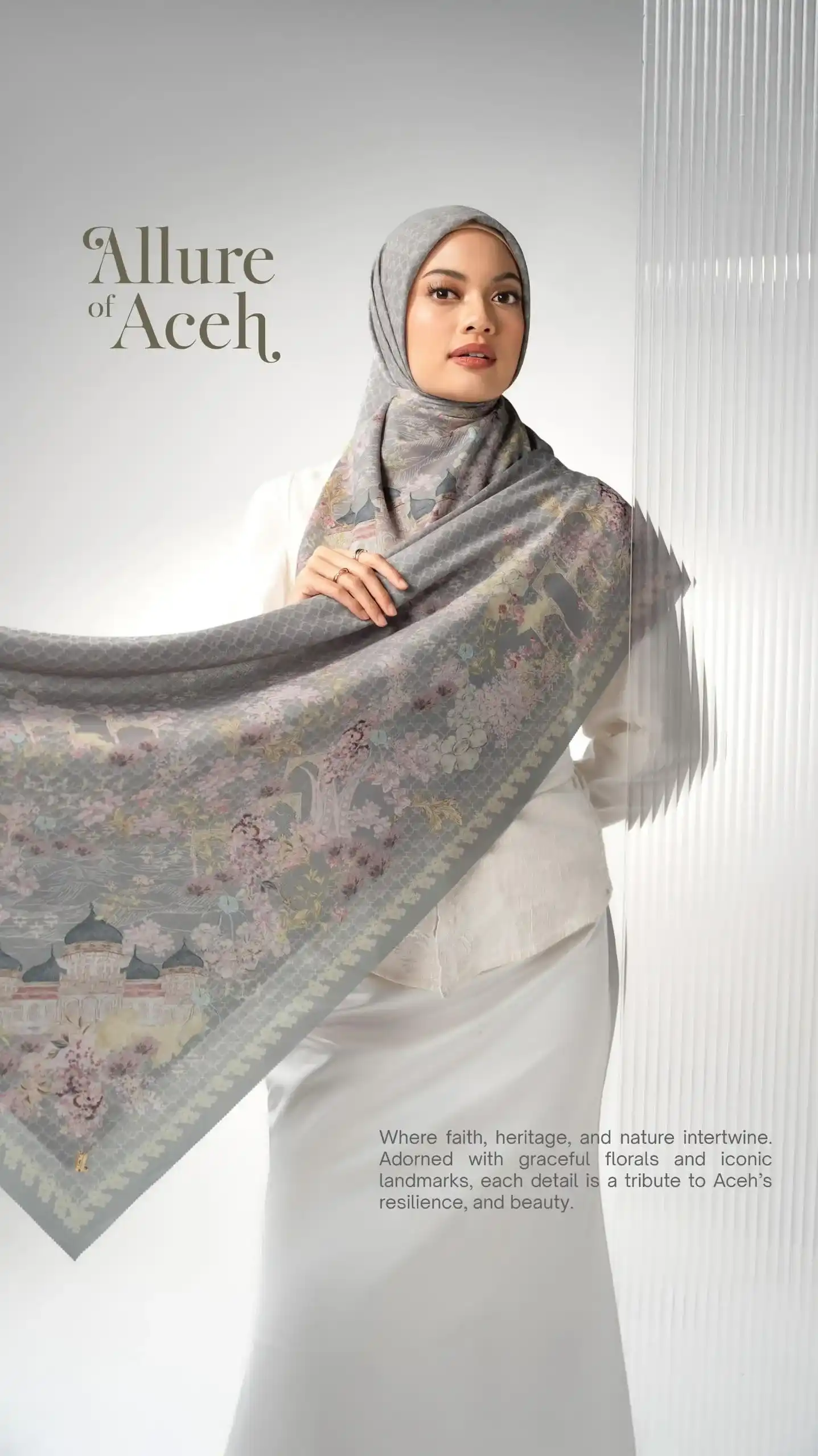 outfit merah putih hijab