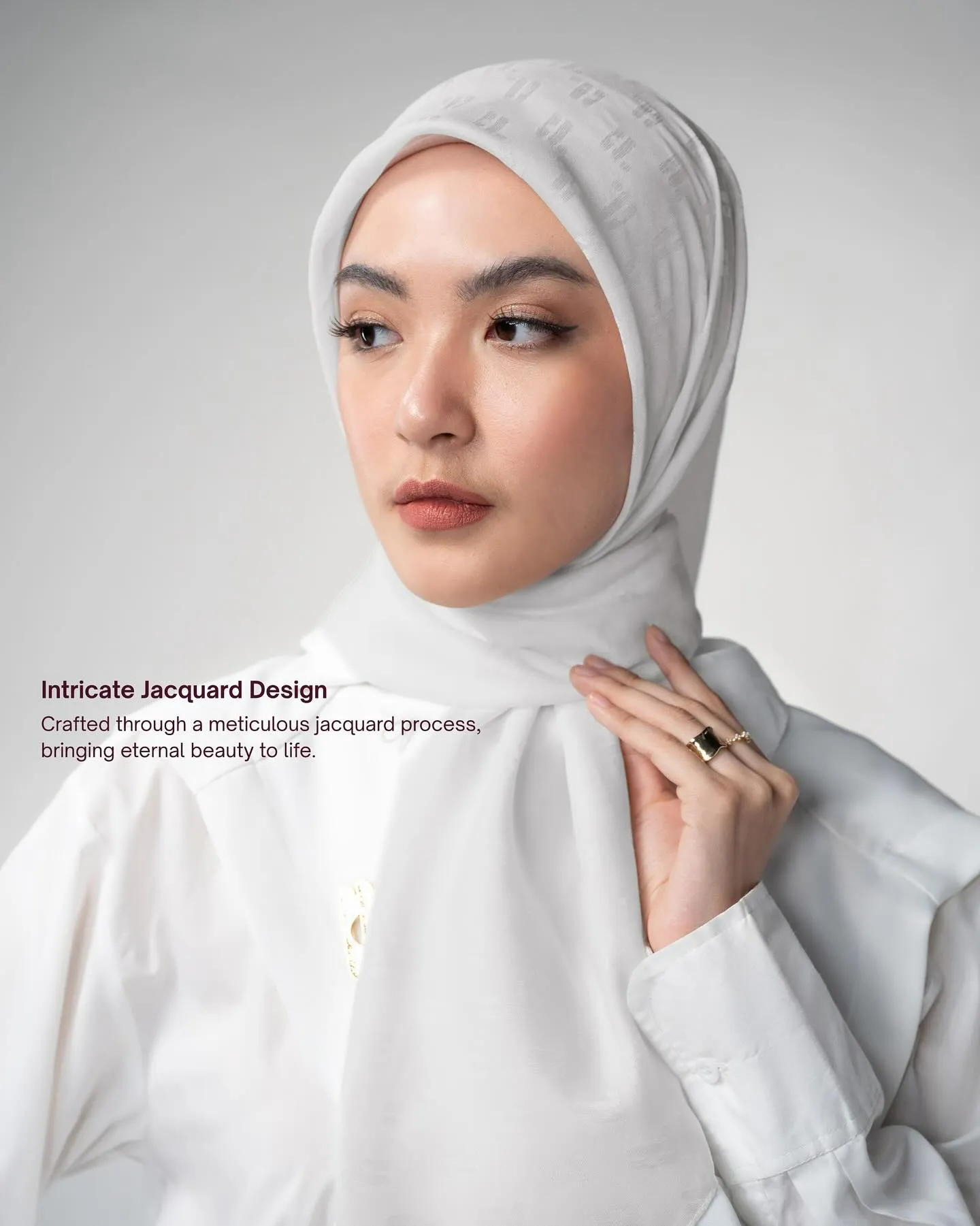 outfit merah putih hijab
