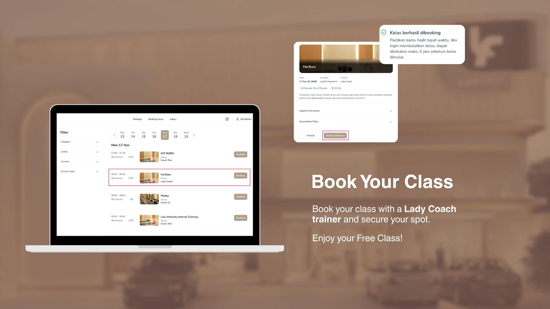 how to get free access class